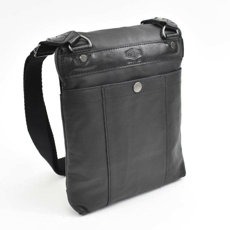 DOUBLESダブルスショルダーバッグ本革B5薄い薄マチレザーメンズレディースショルダーバック斜め掛けバッグ斜めがけバッグショルダー軽い軽量小さい小さめ牛革革男性ブランド肩掛けカバンJVK-1603