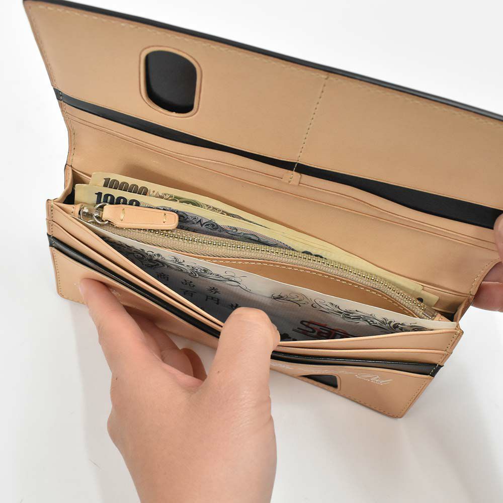 【エントリーで最大+6倍|7/17まで】PID財布長財布かぶせピーアイディーコードバン本革馬革革メンズレディースレザープレゼント男性人気ブランド大容量薄いかぶせ型おしゃれかっこいいP.I.D20代30代40代50代25264