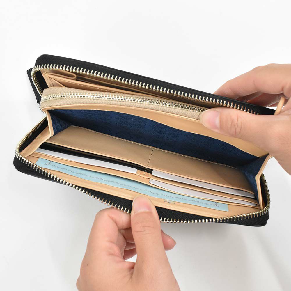 【エントリーで最大+6倍|7/17まで】PID財布長財布ラウンドファスナーピーアイディーコードバン本革馬革革メンズレディースレザープレゼント男性人気ブランド大容量薄いファスナーおしゃれかっこいいP.I.D20代30代40代50代25264