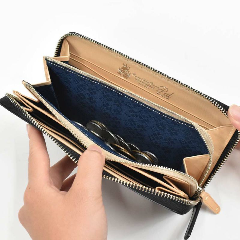 【エントリーで最大+6倍|7/17まで】PID財布長財布ラウンドファスナーピーアイディーコードバン本革馬革革メンズレディースレザープレゼント男性人気ブランド大容量薄いファスナーおしゃれかっこいいP.I.D20代30代40代50代25264