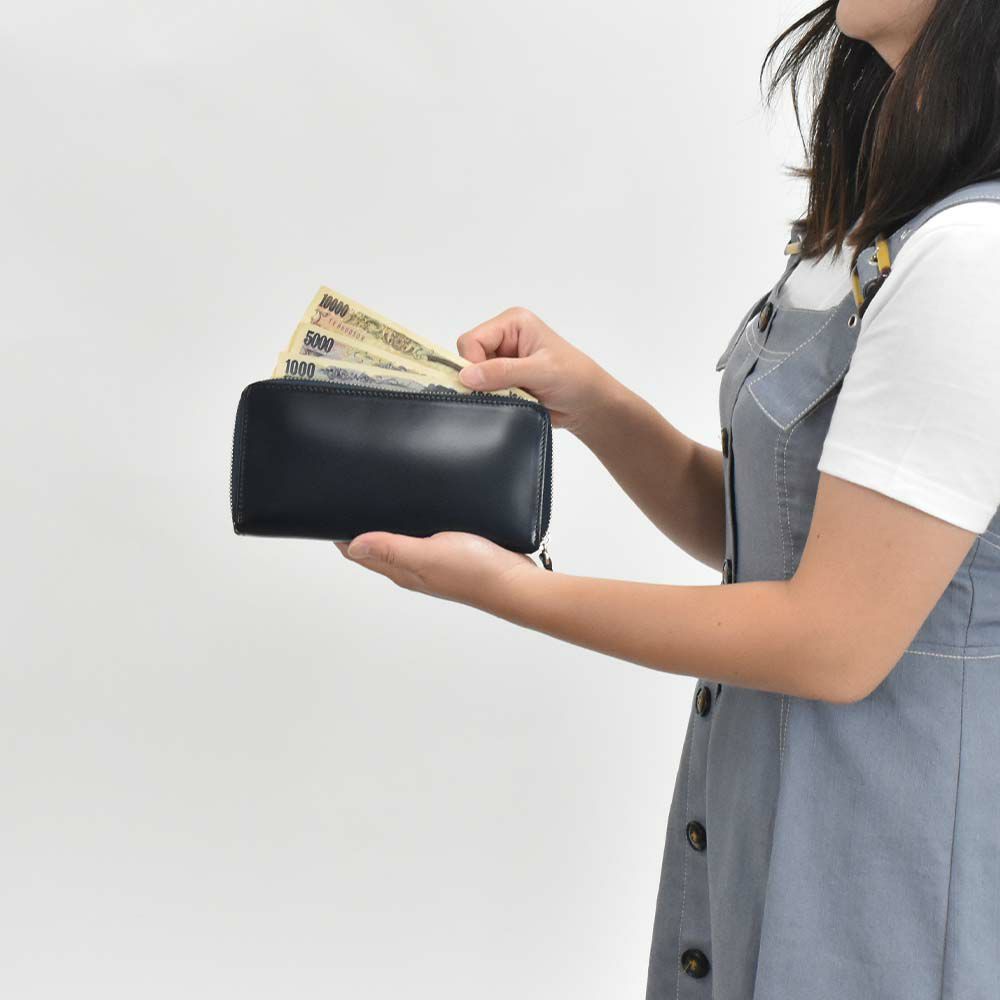 【エントリーで最大+6倍|7/17まで】PID財布長財布ラウンドファスナーピーアイディーコードバン本革馬革革メンズレディースレザープレゼント男性人気ブランド大容量薄いファスナーおしゃれかっこいいP.I.D20代30代40代50代25264