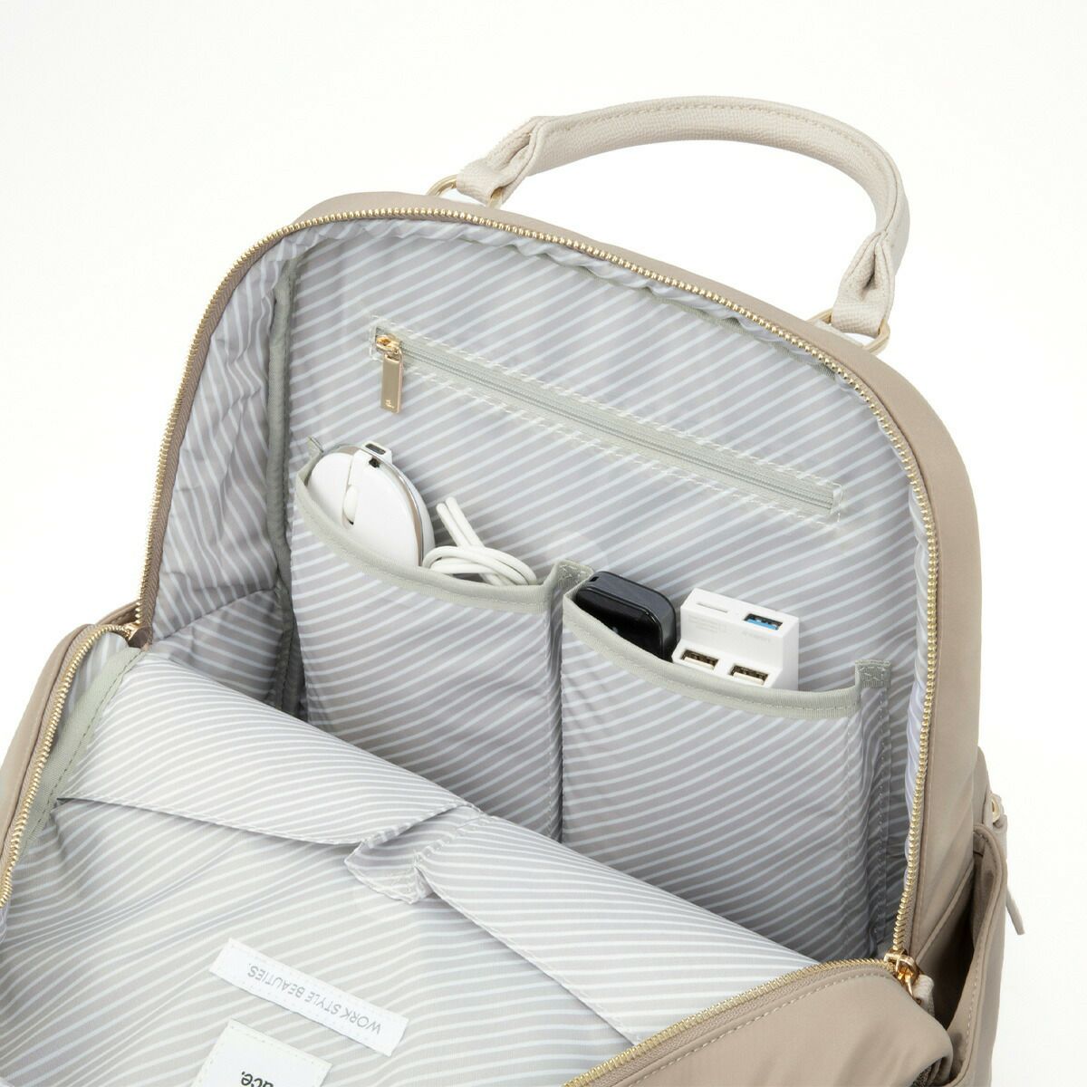 エースaceリュックレディースラポルテムエースジーンB415.6インチPC収納25Lビジネスリュックリュックサックビジネスバッグ通勤ナイロン大きめきれいめ大容量ブランド軽量ビジネスace.GENE68522