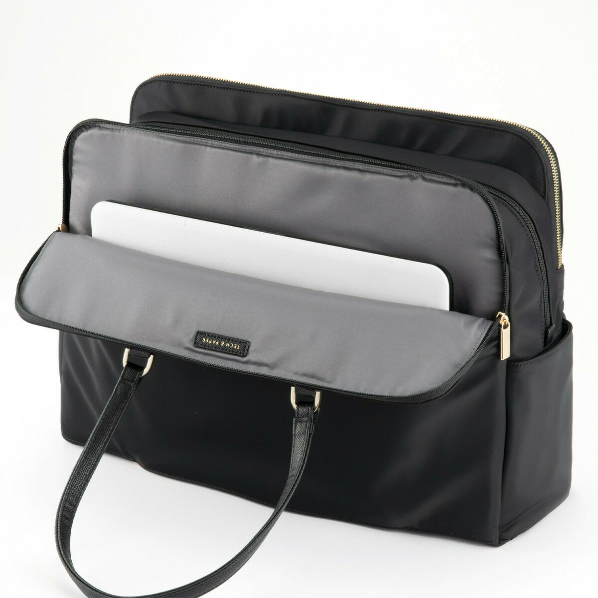 エースaceビジネスバッグレディースラポルテムエースジーンB415.6インチPC収納26Lトートバッグビジネストート通勤ナイロン大きめきれいめ大容量ブランドおしゃれ撥水軽量ビジネスace.GENE68524