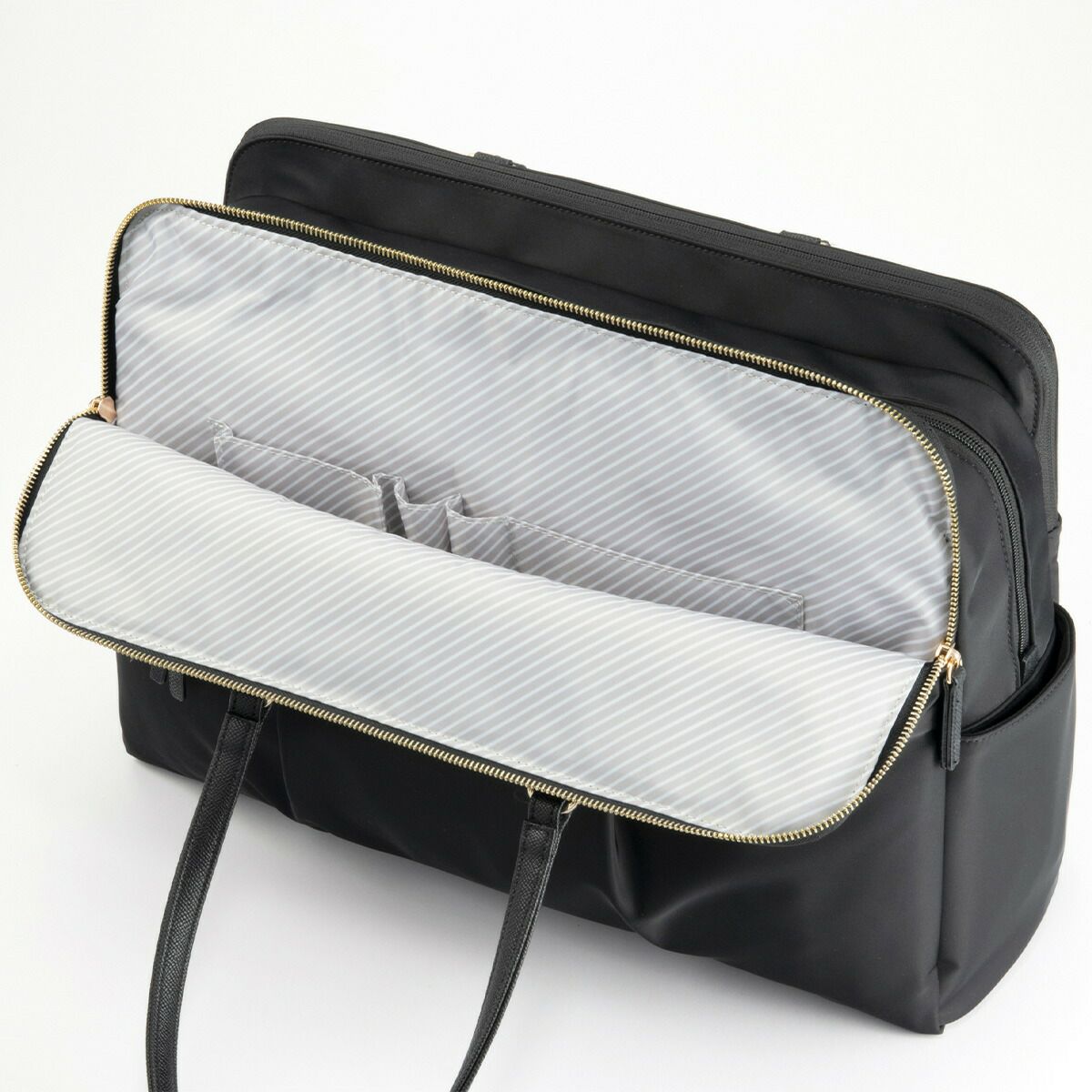 エースaceビジネスバッグレディースラポルテムエースジーンB415.6インチPC収納26Lトートバッグビジネストート通勤ナイロン大きめきれいめ大容量ブランドおしゃれ撥水軽量ビジネスace.GENE68524