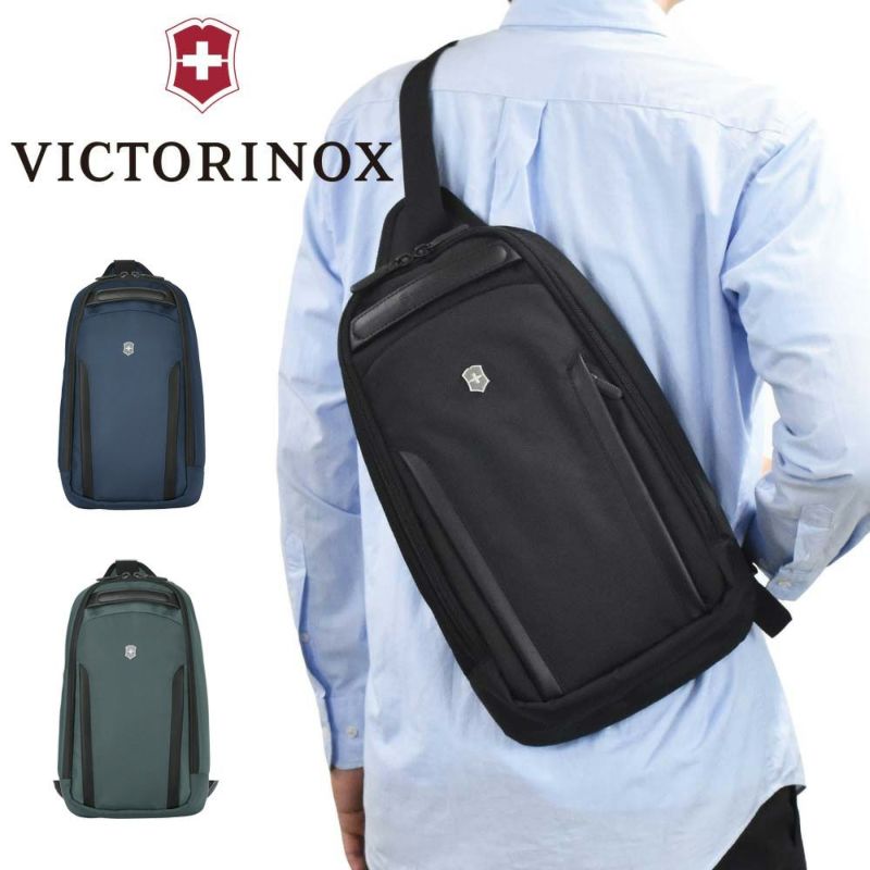 【ポイント最大37倍|7/20限定】ビクトリノックスボディバッグVICTORINOXB5タブレットスリングワンショルダーバッグショルダーバッグメンズレディースボディーバックおしゃれかっこいいブランド大人大容量大きめ黒ブラック日本正規品606796