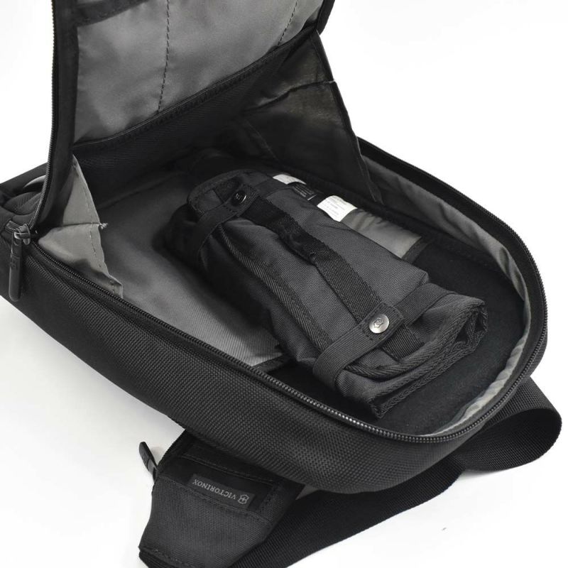 【ポイント最大37倍|7/20限定】ビクトリノックスボディバッグVICTORINOXB5タブレットスリングワンショルダーバッグショルダーバッグメンズレディースボディーバックおしゃれかっこいいブランド大人大容量大きめ黒ブラック日本正規品606796