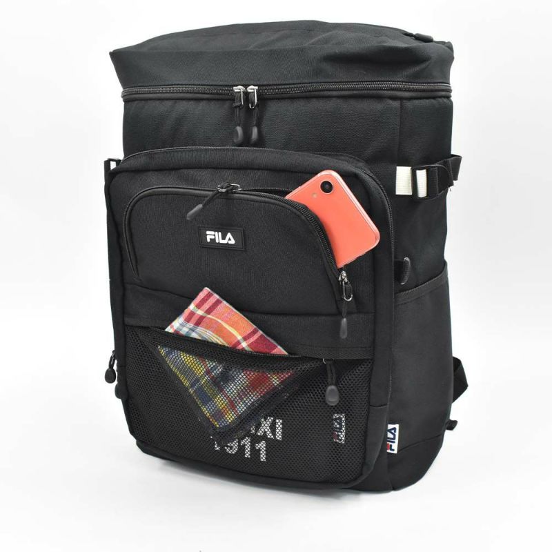 【P最大34倍|お買い物マラソン】【新作】フィラリュックFILA33LB4ボックス型大容量プレジオメンズレディース中学生高校生男子女子リュックサックスクールリュック通学リュックスポーツリュックボックス型リュックブランド撥水7747