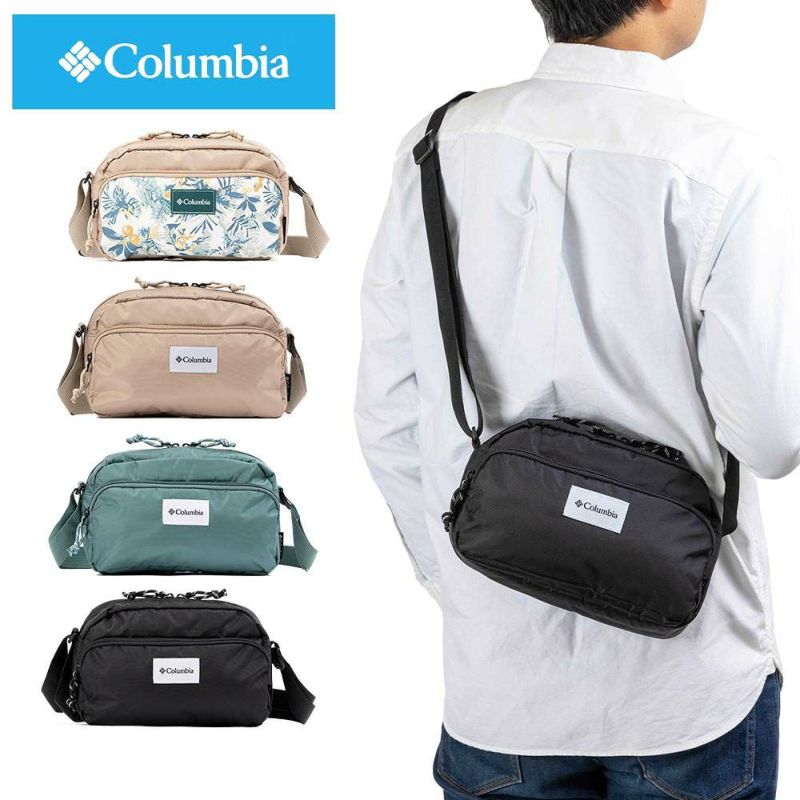 【ポイント最大36.5倍|8/5限定】コロンビアショルダーバッグColumbiaメンズレディースショルダーバックショルダーバッグ斜め掛けバッグ斜めがけバッグ肩掛けカバン斜め掛けななめがけバッグ撥水おしゃれ旅行軽い軽量小さめPU8046