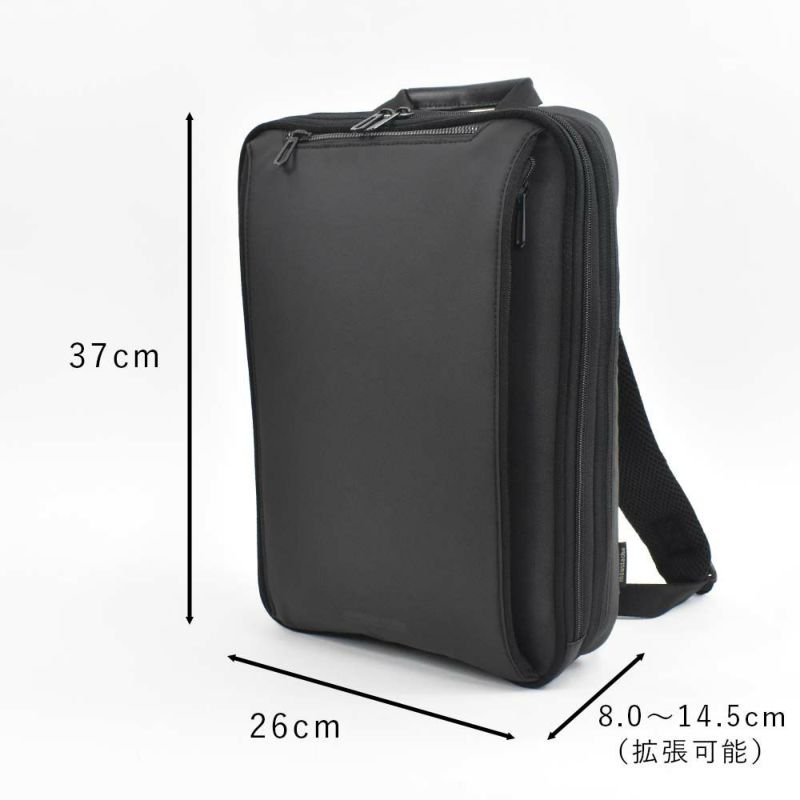 moustacheontimeビジネスリュックA4薄型容量拡張ムスタッシュオンタイムビジネスバッグリュックリュックサックバックパックバッグバックビジネス通勤通勤リュック薄い薄マチ人気ブランドカジュアルJNO-2820