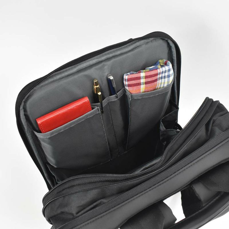 moustacheontimeビジネスリュックA4薄型容量拡張ムスタッシュオンタイムビジネスバッグリュックリュックサックバックパックバッグバックビジネス通勤通勤リュック薄い薄マチ人気ブランドカジュアルJNO-2820