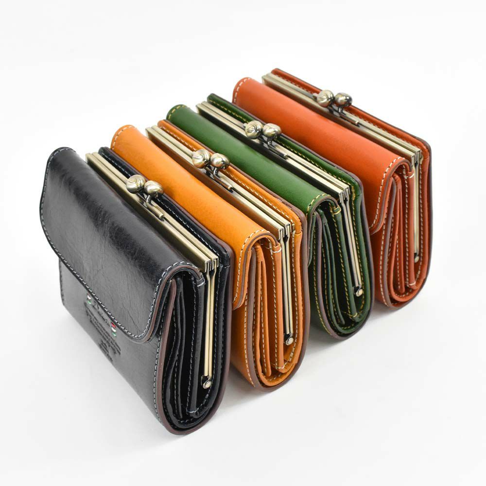 【2021新作】ダコタDakota財布二つ折りがま口レディーストリコローレ二つ折り財布ミニ財布小銭入れファスナーがま口財布本革革レザー2つ折り2つ折り財布ブランドおしゃれ人気かわいいコンパクト30271