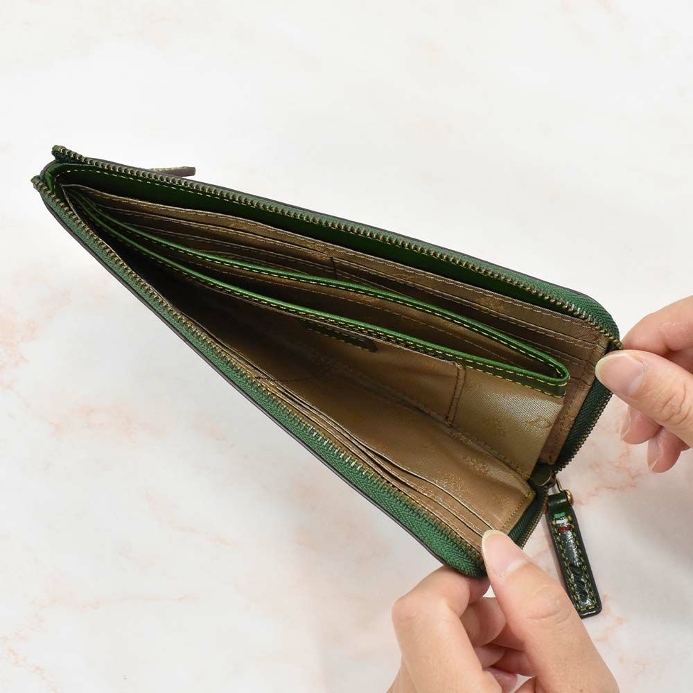 【2021新作】ダコタDakota長財布財布レディーストリコローレL字ファスナーレディース財布レディース長財布本革革レザー大容量ブランドファスナーL字薄いコンパクト大人使いやすい30代40代50代30273