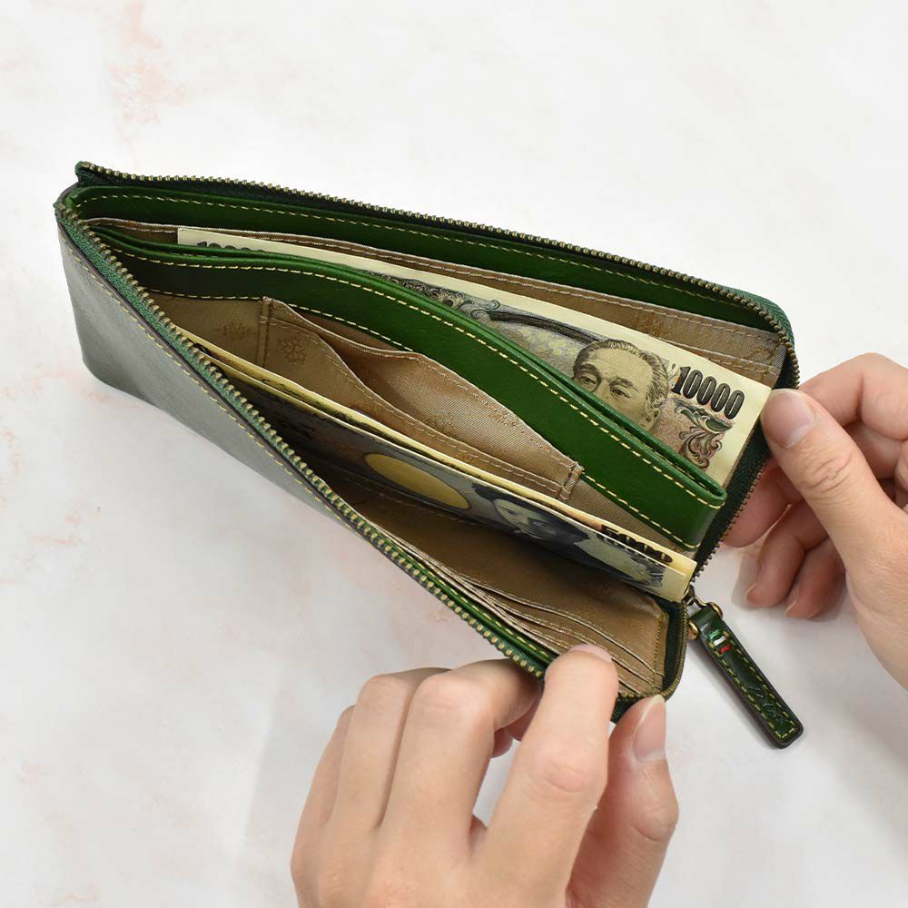 【2021新作】ダコタDakota長財布財布レディーストリコローレL字ファスナーレディース財布レディース長財布本革革レザー大容量ブランドファスナーL字薄いコンパクト大人使いやすい30代40代50代30273