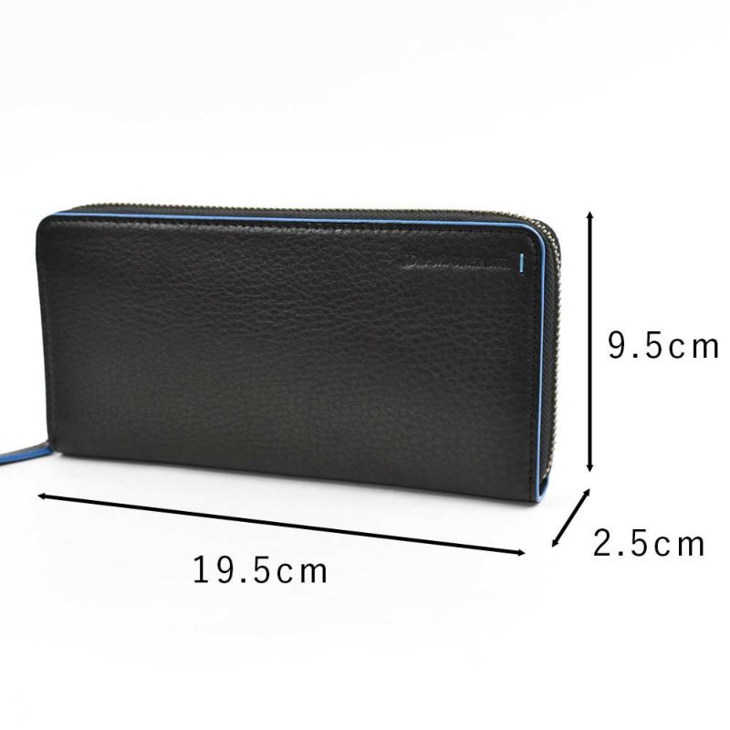 ダコタDakota長財布ラウンドファスナーメンズグリップ財布本革大容量レザー小銭入れありファスナー付きファスナーブランドブラック黒オレンジグリーン緑紺DakotaBLACKLABELダコタブラックレーベル0620113