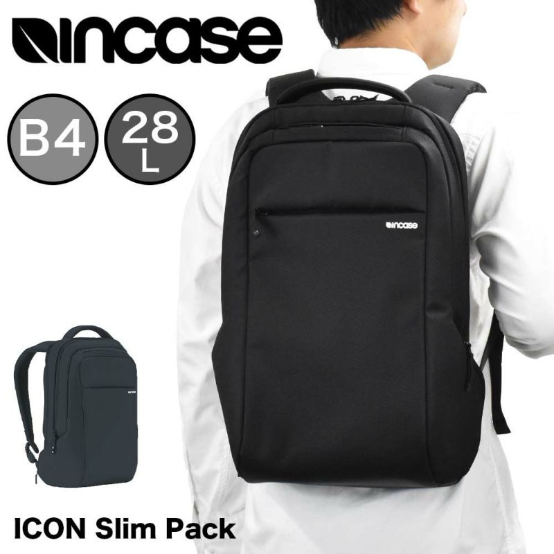 【9/1限定★エントリーで全員21倍】IncaseリュックIconSlimPackインケースバックパックB4メンズレディースアイコンスリムパックPCリュックビジネスリュック通勤通学日本正規品3717107237171074