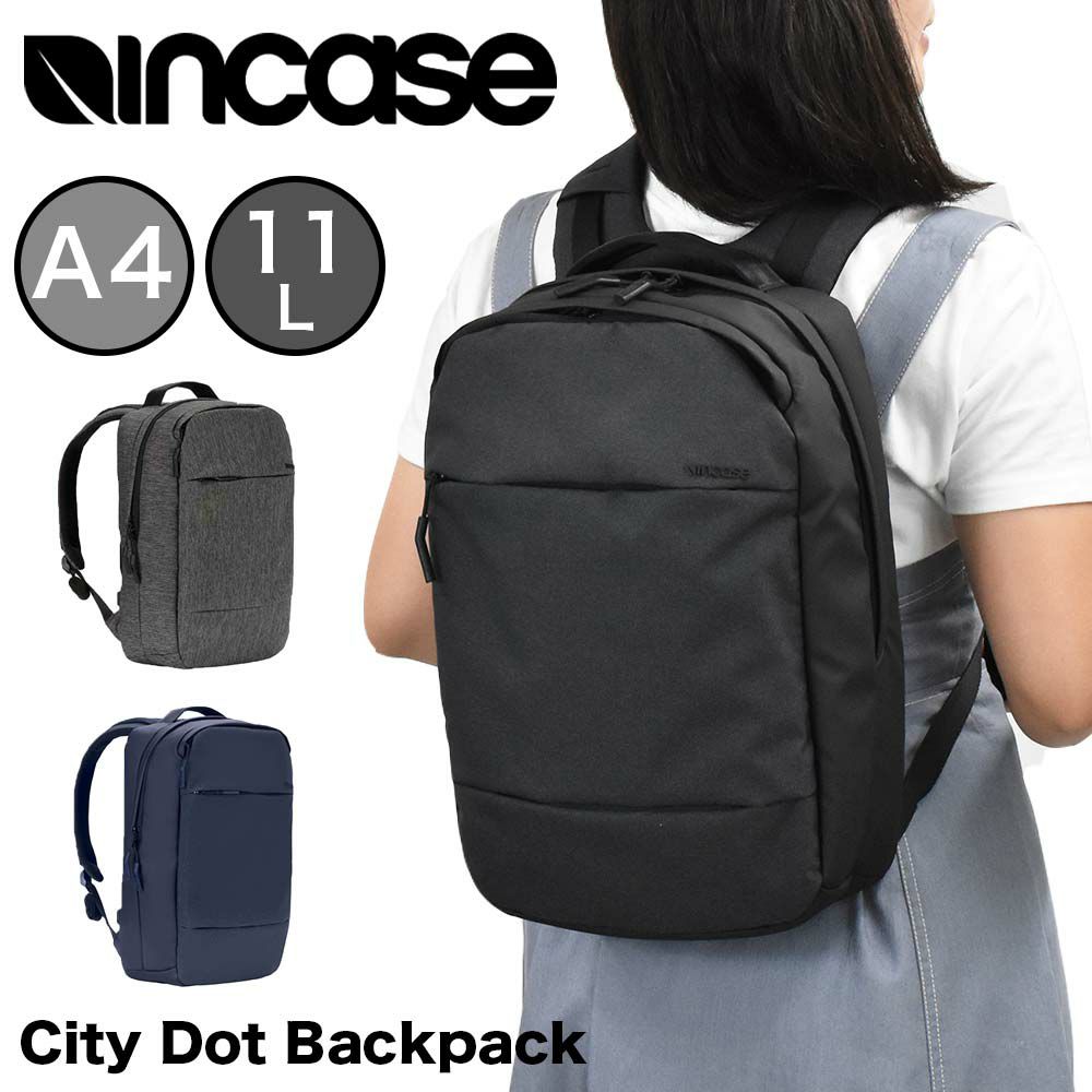 【9/1限定★エントリーで全員21倍】Incaseリュック正規品CityDotBackpackインケースバックパックA4メンズレディースシティドットバックパックPCリュックビジネスリュック通勤通学コンパクト小さめ