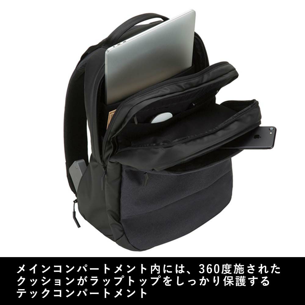 【9/1限定★エントリーで全員21倍】IncaseインケースリュックCityBackpack正規品バックパックB42層式メンズレディースシティドットバックパックPCリュックビジネスリュック通勤通学大容量大きめ2気室