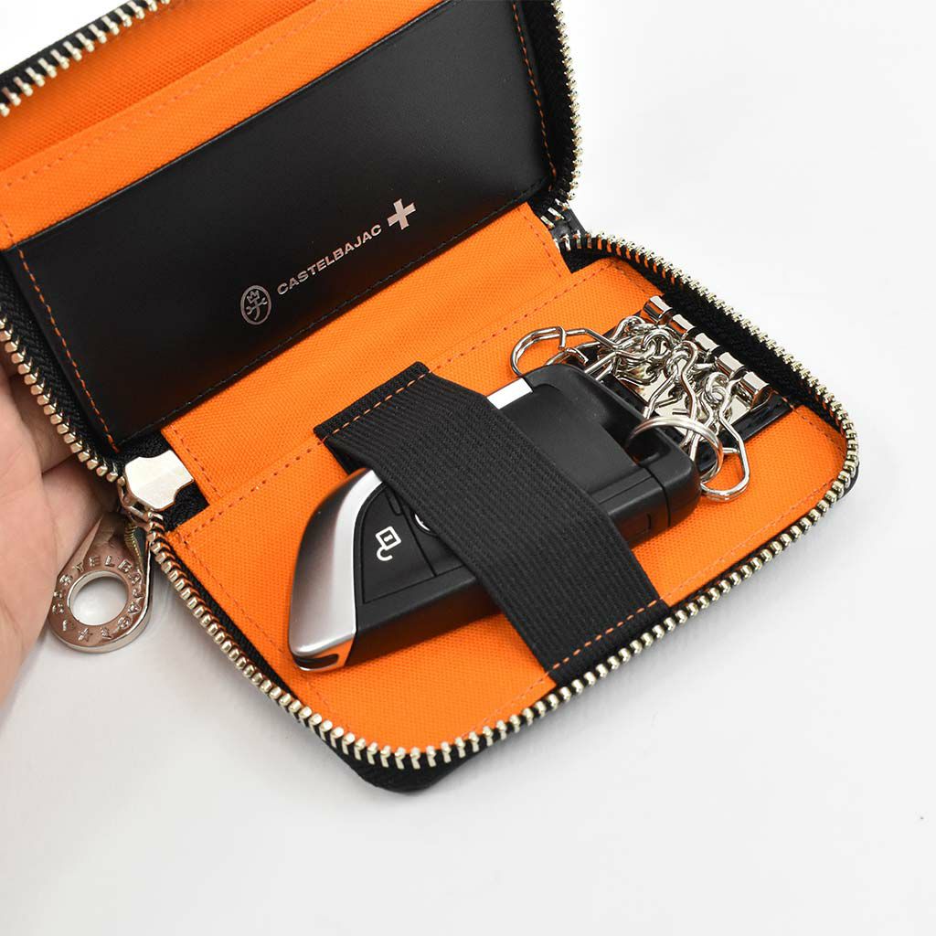 【ポイント最大37.5倍|9/10限定】カステルバジャックキーケースCASTELBAJACヤリス本革革レザーメンズレディーススマートキーカードケースラウンドファスナーカード入れ付き4連コンパクト人気ブランドおしゃれ人気ギフトプレゼント62601