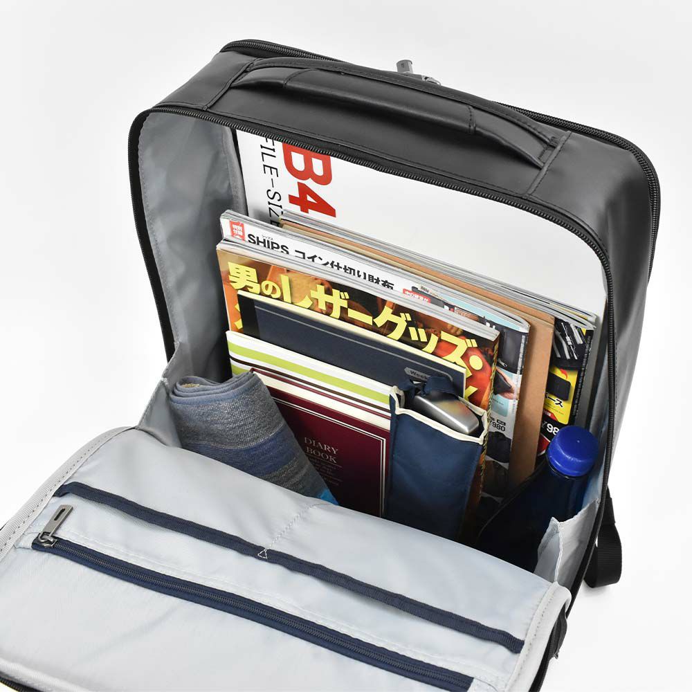 【30%OFFSALE】エースリュックB4LサイズメンズビジネスリュックaceヴィターラWR20L2気室通勤出張ビジネスリュックサックバックパック通勤リュック軽量軽い撥水おしゃれスーツコンパクト黒ブラックセール61142