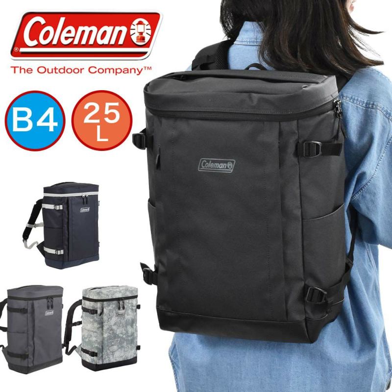 【P最大33.5倍|お買い物マラソン】コールマンリュックColeman25LB4SHIELD25メンズレディース中学生高校生大学生男子女子通学リュックスポーツリュック防水リュック通学スポーツ防水撥水ブランドコンパクト小さい小さめシールド25