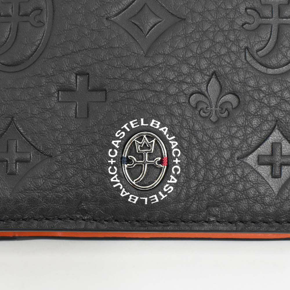 カステルバジャック財布二つ折りメンズレディースマルセルCASTELBAJAC二つ折り財布バジャック本革革レザー2つ折り2つ折り財布折りたたみミドルウォレット人気ブランドコンパクト薄いシンプルおしゃれ人気61614