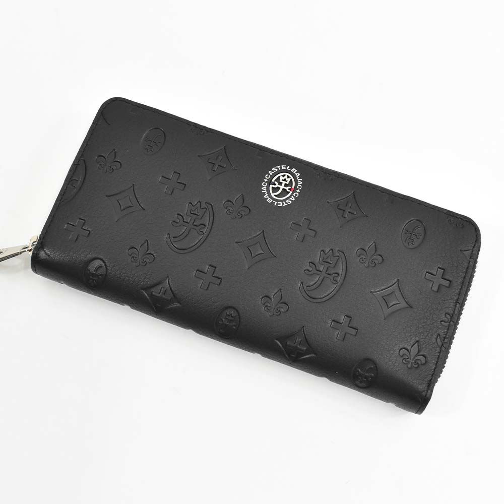 カステルバジャック財布長財布ラウンドファスナーメンズレディースマルセルCASTELBAJAC本革革レザーファスナー付きファスナー小銭入れ付きロングウォレット大容量彼氏ギフトプレゼント人気ブランド61616