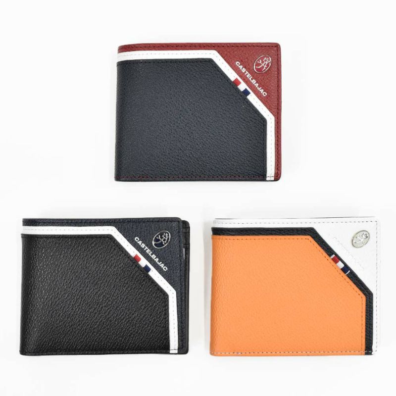 カステルバジャック財布二つ折りメンズレディースレグレCASTELBAJAC二つ折り財布本革革レザー2つ折り2つ折り財布折りたたみミドルウォレット人気ブランドコンパクト薄いシンプルおしゃれ人気35611