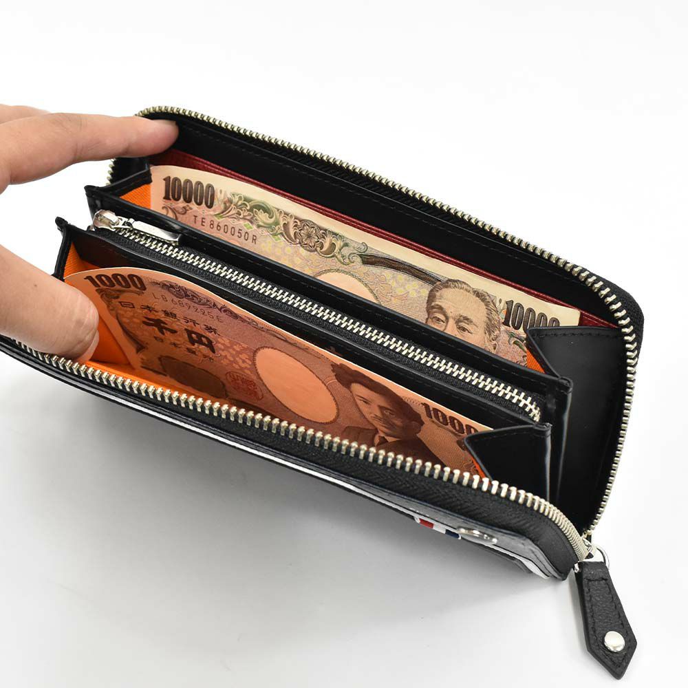 カステルバジャック財布長財布ラウンドファスナーレグレメンズレディースCASTELBAJAC本革革レザーファスナー付きファスナー小銭入れ付きロングウォレット大容量彼氏ギフトプレゼント人気ブランド35613