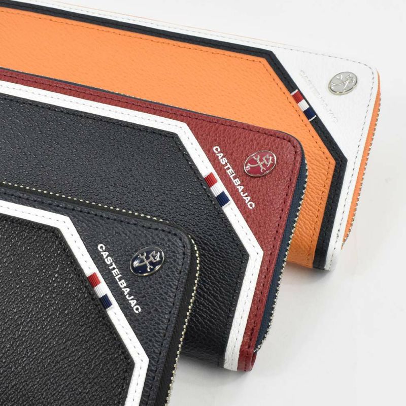 カステルバジャック財布長財布ラウンドファスナーレグレメンズレディースCASTELBAJAC本革革レザーファスナー付きファスナー小銭入れ付きロングウォレット大容量彼氏ギフトプレゼント人気ブランド35613