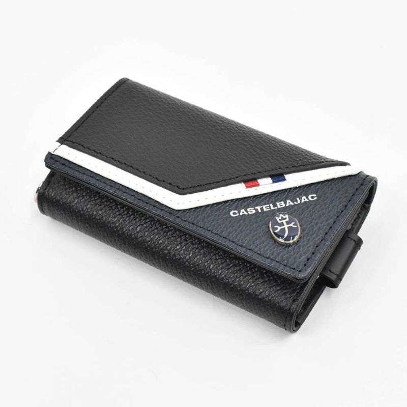 カステルバジャックキーケーススマートキーCASTELBAJACレグレ本革革レザーメンズレディースラウンドファスナーファスナー付き5連コンパクト人気ブランドおしゃれ大容量人気プレゼント男性女性35614