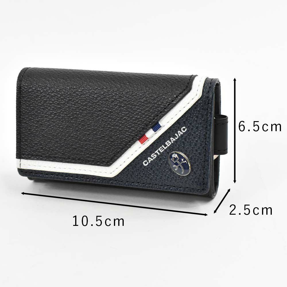 カステルバジャックキーケーススマートキーCASTELBAJACレグレ本革革レザーメンズレディースラウンドファスナーファスナー付き5連コンパクト人気ブランドおしゃれ大容量人気プレゼント男性女性35614