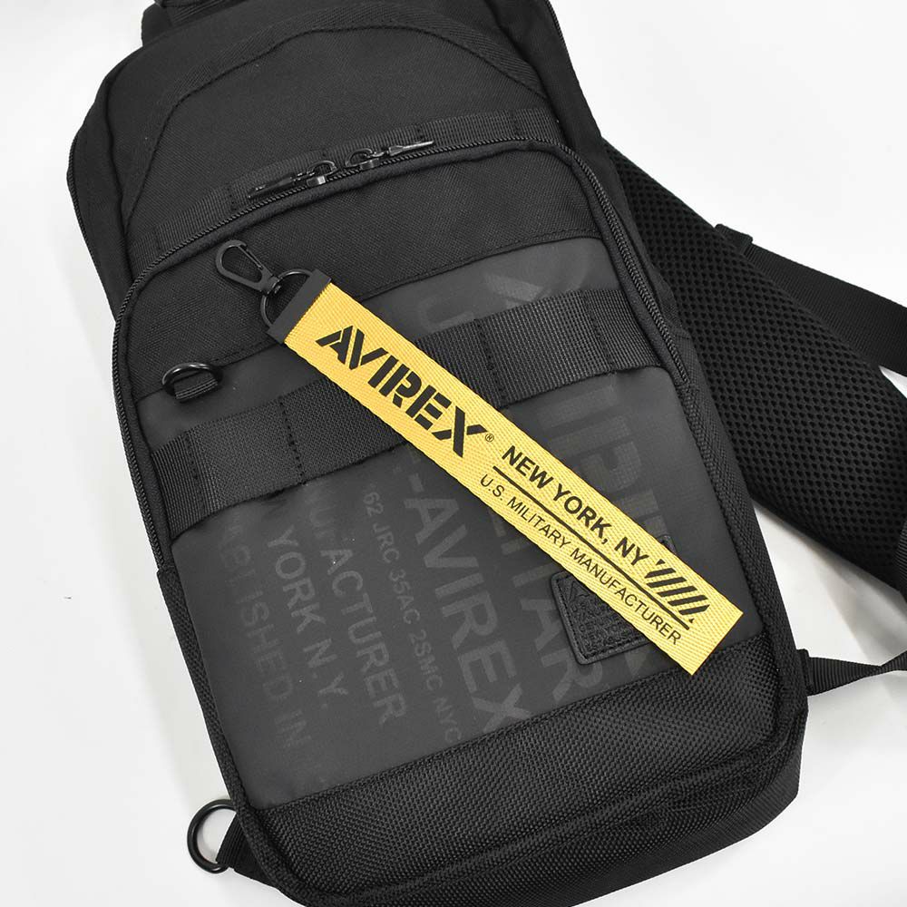 AVIREXボディバッグB5メンズ大容量アビレックスバッグショルダーバッグアヴィレックスボディバックボディーバッグブランド人気軽量かっこいいミリタリーAVX601