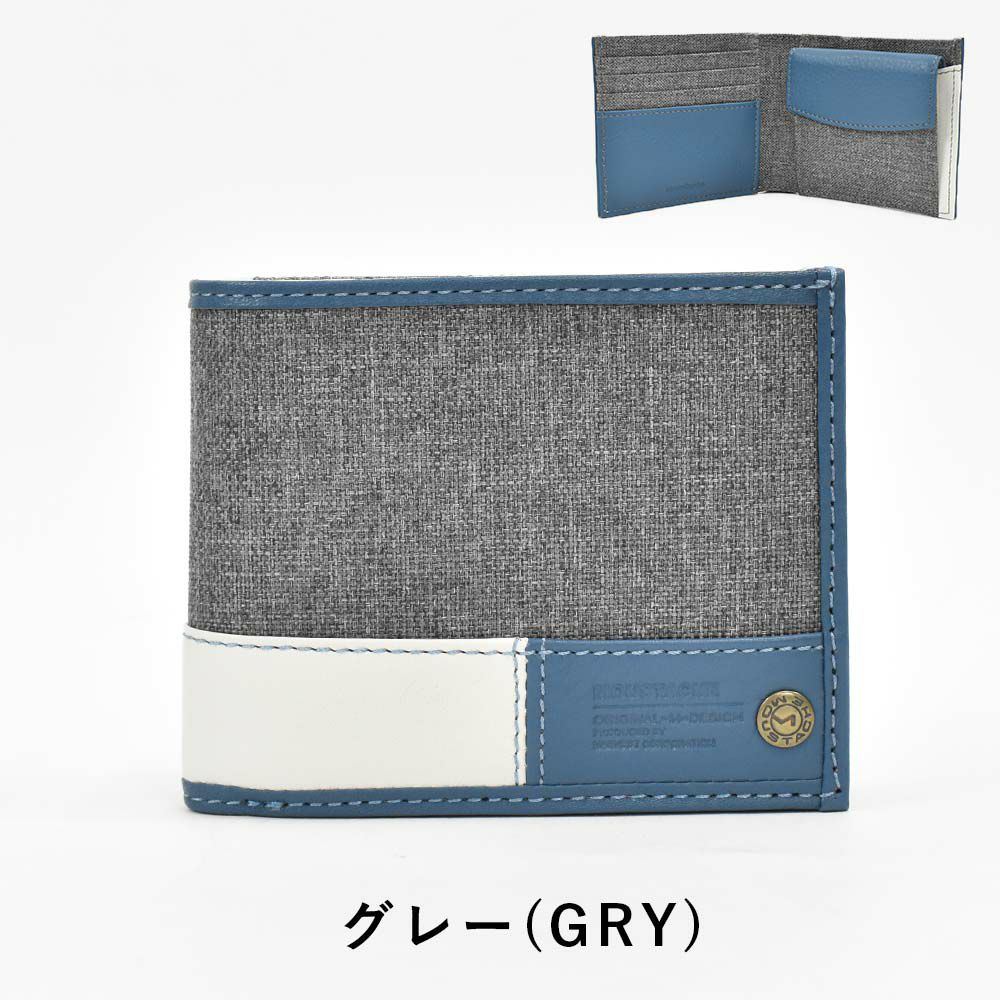 moustache財布ムスタッシュ二つ折りメンズレディース二つ折り財布ブランド薄い2つ折り2つ折り財布ウォレット彼氏折りたたみギフトプレゼント人気カジュアル小銭入れあり小銭入れ付き人気DUQ-4236