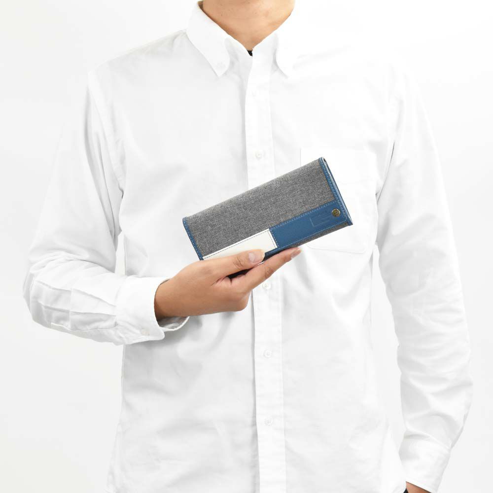 moustache財布長財布かぶせムスタッシュメンズレディース小銭入れ付き小銭入れありメンズ長財布ロングウォレットカジュアル人気おすすめ札入れ大容量彼氏男性ギフトプレゼントブランド薄いDUQ-4237