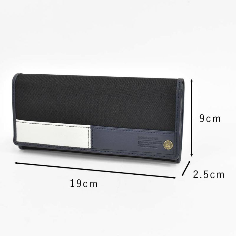 moustache財布長財布かぶせムスタッシュメンズレディース小銭入れ付き小銭入れありメンズ長財布ロングウォレットカジュアル人気おすすめ札入れ大容量彼氏男性ギフトプレゼントブランド薄いDUQ-4237