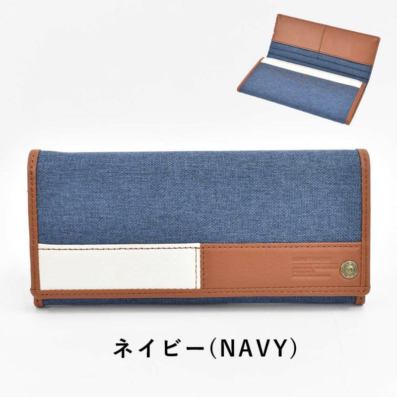 moustache財布長財布かぶせムスタッシュメンズレディース小銭入れ付き小銭入れありメンズ長財布ロングウォレットカジュアル人気おすすめ札入れ大容量彼氏男性ギフトプレゼントブランド薄いDUQ-4237