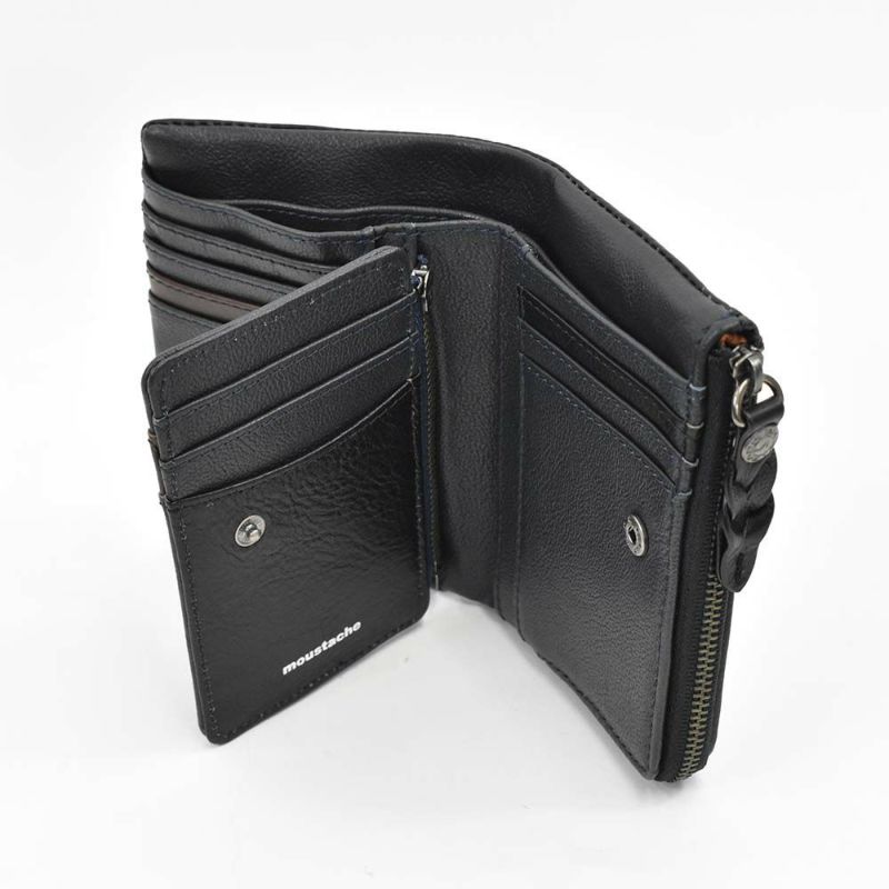 moustache財布ミドルウォレットムスタッシュ二つ折り本革革縦型メンズレディース二つ折り財布ブランド2つ折り2つ折り財布ミドルウォレット彼氏男性ギフトプレゼント人気カジュアルPPH-4115