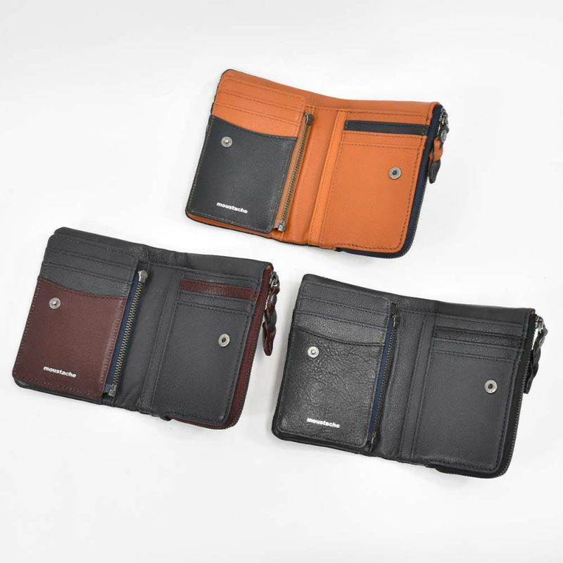 moustache財布ミドルウォレットムスタッシュ二つ折り本革革縦型メンズレディース二つ折り財布ブランド2つ折り2つ折り財布ミドルウォレット彼氏男性ギフトプレゼント人気カジュアルPPH-4115