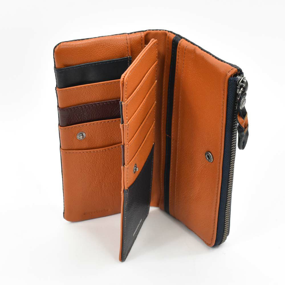 【11/1限定★エントリーで全員21倍】moustache財布長財布ムスタッシュメンズレディース本革革カード入れ多いカードがたくさん入るカード大容量カジュアル人気おすすめ札入れ大容量彼氏男性ギフトプレゼントブランド薄いPPH-4116