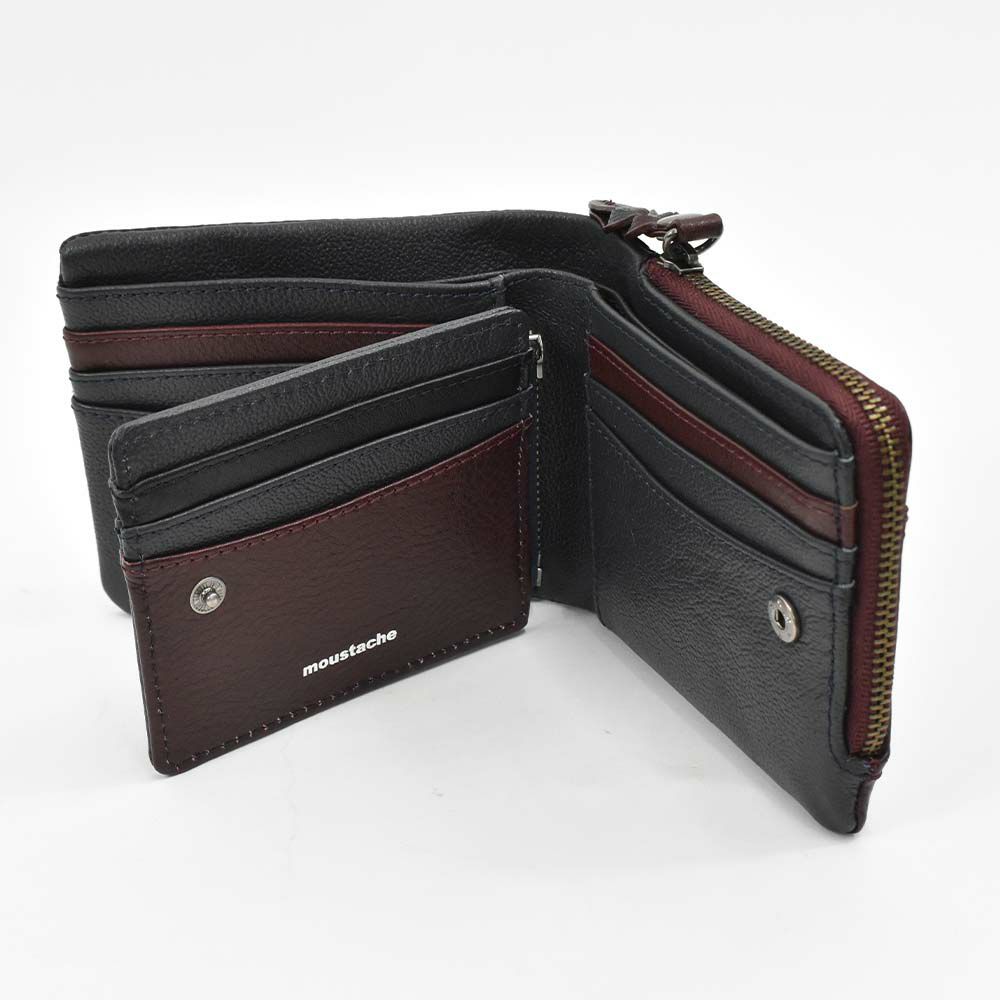 【11/1限定★エントリーで全員21倍】moustache財布長財布ムスタッシュメンズレディース本革革カード入れ多いカードがたくさん入るカード大容量カジュアル人気おすすめ札入れ大容量彼氏男性ギフトプレゼントブランド薄いPPH-4116