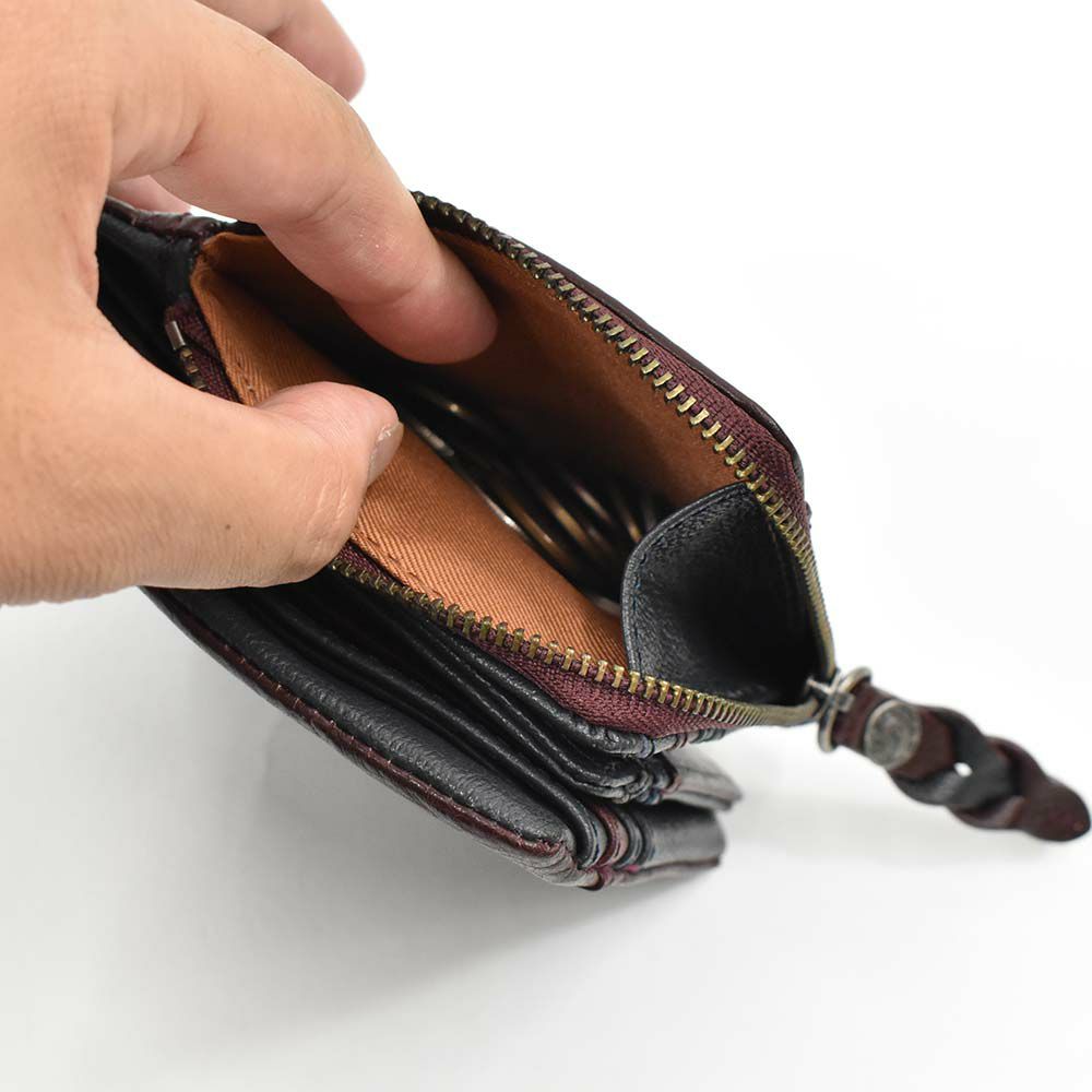 【11/1限定★エントリーで全員21倍】moustache財布長財布ムスタッシュメンズレディース本革革カード入れ多いカードがたくさん入るカード大容量カジュアル人気おすすめ札入れ大容量彼氏男性ギフトプレゼントブランド薄いPPH-4116