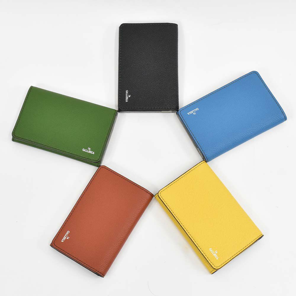 名刺入れ本革メンズレディースlaGALLERIAラ・ガレリア本革革レザー名刺いれ名刺入名刺ケース定期ケースカードケース小物ギフトプレゼントおしゃれビジネスブランド大人2621