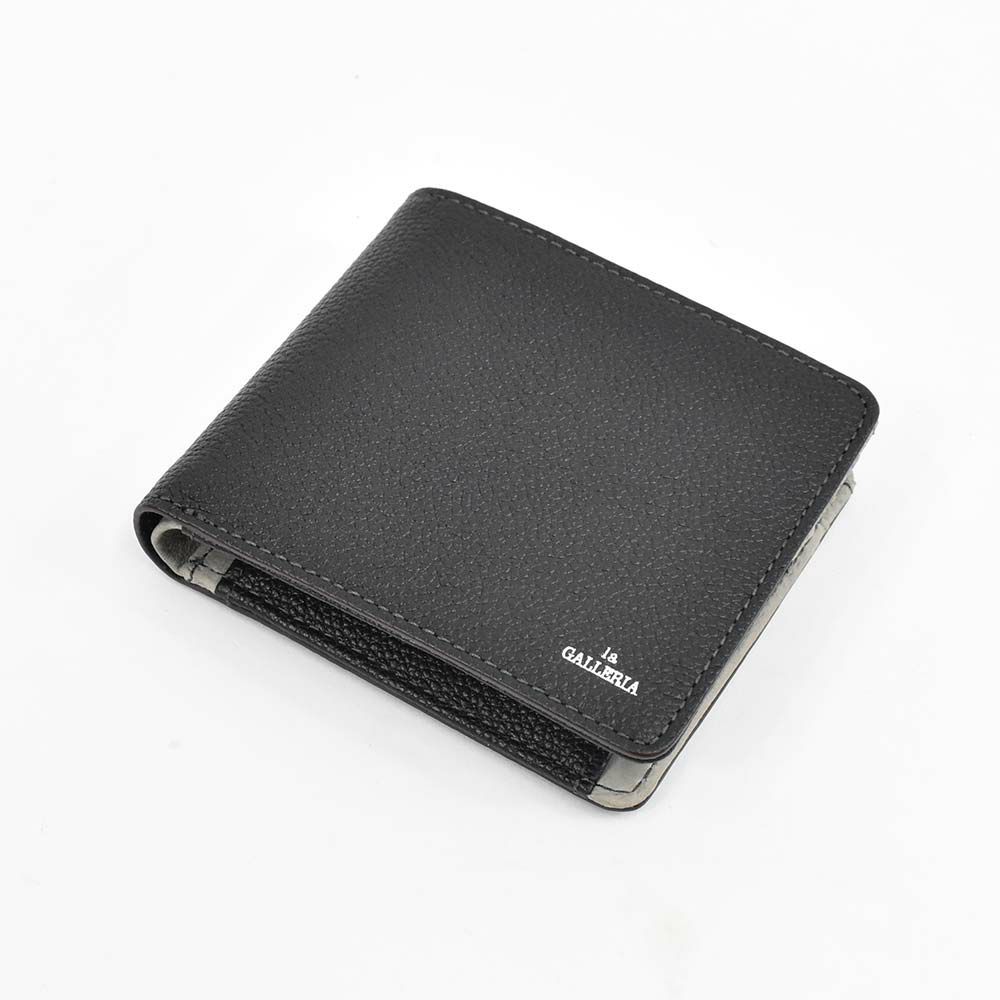 財布二つ折り本革メンズレディースlaGALLERIAラ・ガレリアボックス型小銭入れ二つ折り財布2つ折り財布革牛革レザー折りたたみ小銭入れ付きブランドおしゃれ大容量人気おすすめプレゼント男性女性2622