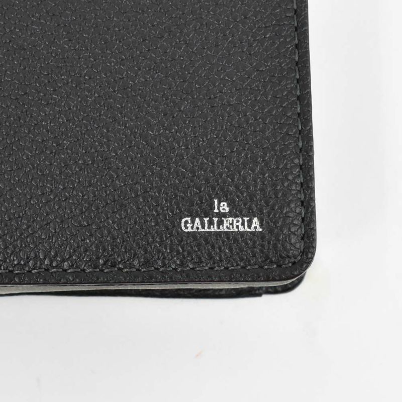 財布二つ折り本革メンズレディースlaGALLERIAラ・ガレリアファスナー型小銭入れミドルウォレット二つ折り財布2つ折り財布革牛革レザー折りたたみ小銭入れ付きブランドおしゃれ大容量人気おすすめ2622