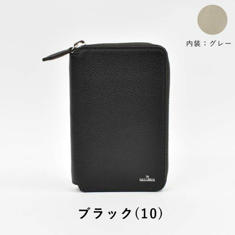 ミドルウォレットメンズレディース本革財布二つ折り縦型laGALLERIAラ・ガレリア二つ折り財布2つ折り革レザー折りたたみ小銭入れ付きメンズ財布ブランドおしゃれ人気大容量ミドル2624