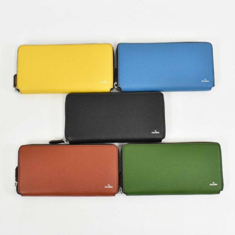 長財布メンズレディース本革財布ラウンドファスナーlaGALLERIAラ・ガレリア財布革レザー小銭入れ付きメンズ財布ブランドおしゃれ人気大容量男性女性2625