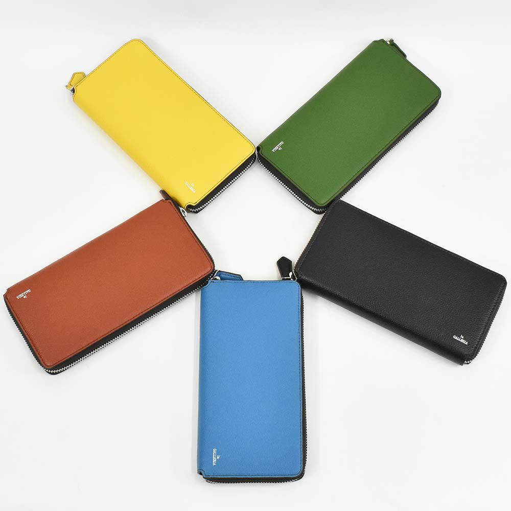 長財布メンズレディース本革財布ラウンドファスナーlaGALLERIAラ・ガレリア財布革レザー小銭入れ付きメンズ財布ブランドおしゃれ人気大容量男性女性2625