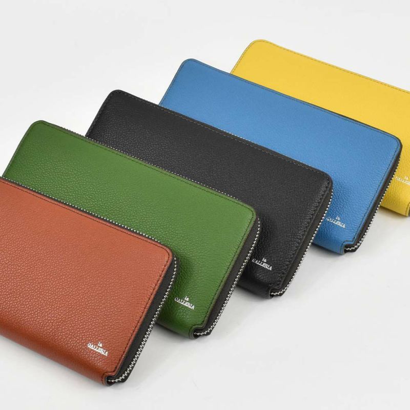 長財布メンズレディース本革財布ラウンドファスナーlaGALLERIAラ・ガレリア財布革レザー小銭入れ付きメンズ財布ブランドおしゃれ人気大容量男性女性2625