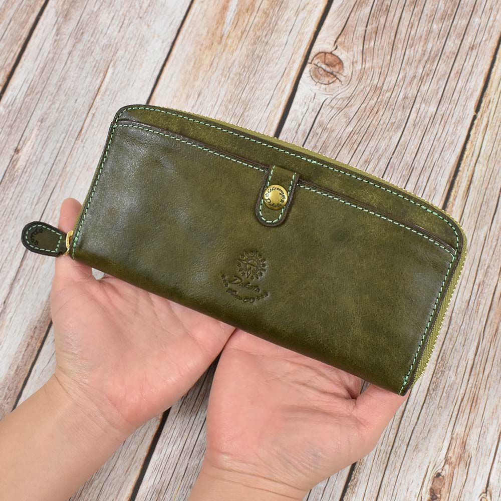 ダコタDakota長財布レディースコラッジョラウンドファスナー財布ファスナーレディース財布レディース長財布本革革レザー大容量ブランドおしゃれ薄いカード入れ多いカードポケット多数30代40代50代36442