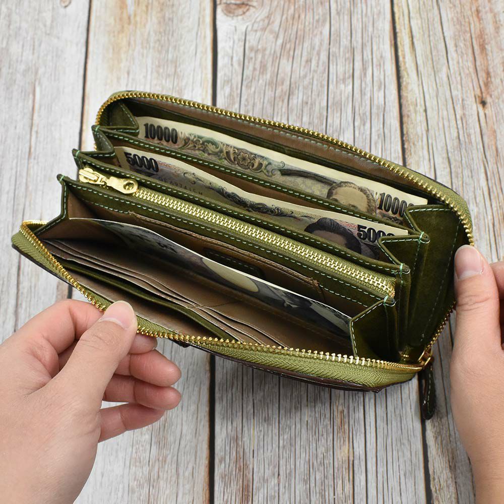 ダコタDakota長財布レディースコラッジョラウンドファスナー財布ファスナーレディース財布レディース長財布本革革レザー大容量ブランドおしゃれ薄いカード入れ多いカードポケット多数30代40代50代36442